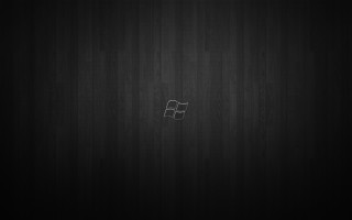 Dark wall white logo black - dark background free wallpaper