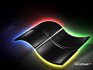 Black computer neon light black - a neon light free wallpaper