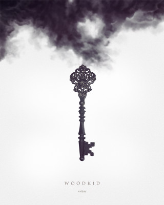 Key cloud smoke woodkid monochrome - poster art free wallpaper