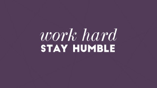 Work hard stay humble purple - verdadism free wallpaper
