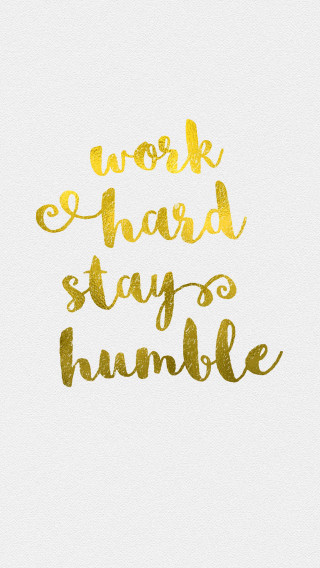 Work hard stay humble gold - benjamin franklin free wallpaper