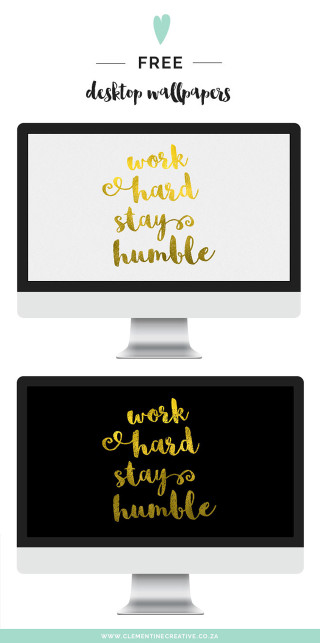 Computer screen gold lettering black - graphic design free wallpaper