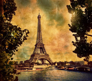 Eiffel tower paris landmark iconic 5 - matte painting free wallpaper
