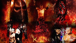 Wrestlers collage names dark background - fan art free wallpaper