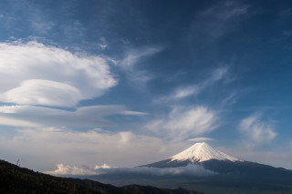 Mountain clouds sky trees nature - murata range free wallpaper
