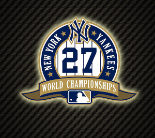 New york yankees logo black - international typographic style free wallpaper