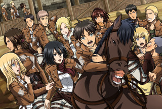 Group horseback riders arena horse - the back free wallpaper