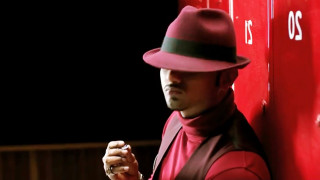 Man hat red wall hand - movie still frame free wallpaper