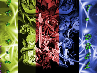 Anime characters diverse colors sizes 2 - different free wallpaper