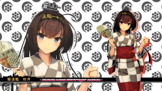 Woman kimono fan bowl food - 4k resolution free wallpaper