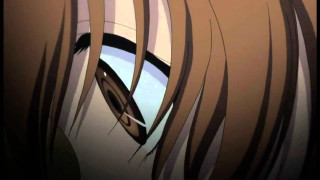 Closeup blueeye longhair grimdark yandere - a close up of a person free wallpaper