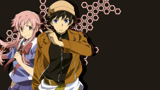 Anime characters pink hair brown - two anime character free wallpaper