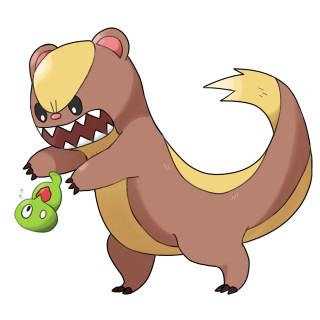Cartoon bear green ball teethy - its mouth free wallpaper