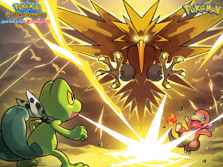 Pokemon cartoon sword bird background - baiōken eishun free wallpaper for desktop