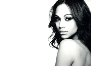 Woman long hair black white 9 - daphne allen free wallpaper