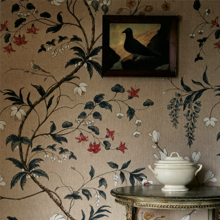 Bird wall table vase painting - a wall next free wallpaper