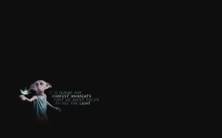 Cartoon character holding flower in - a quote above free wallpaper