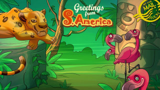 Animals forest tree sign greetings - a group of animals free wallpaper