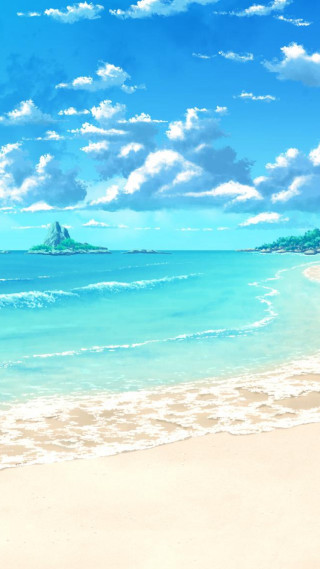 Beach surfboard sand mountain distance - beach free wallpaper