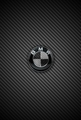 Bmw emblem black background white - a black stripe free wallpaper