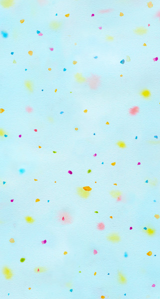Blue background multicolored confetti white 2 - a white border free wallpaper