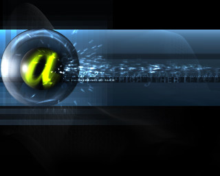 Yellow black object black background 3 - object free wallpaper
