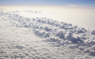 Plane wing clouds sky blue - blue sky free wallpaper