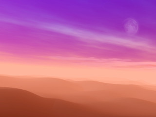 Purple sky pink background distant 2 - a purple sky free wallpaper