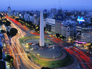 City traffic tower night lights 2 - traffic free wallpaper