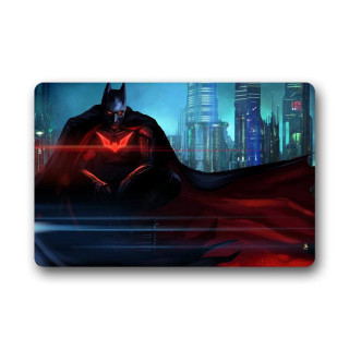 Batman mouse pad red cape - skyscraper free wallpaper