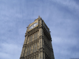 Tall clock tower sky background 3 - christopher wren free wallpaper