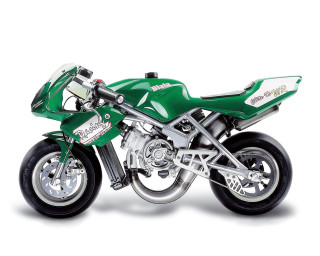Green motorcycle white background dosso 2 - a green motorcycle free wallpaper