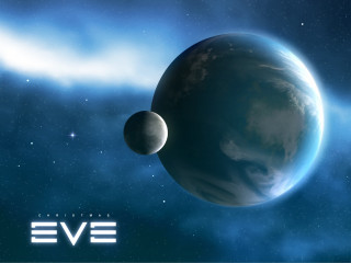 Planet two planets blue sky 2 - a picture of a planet free wallpaper