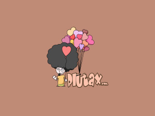 Cartoon character holding balloons word 3 - a bunch of balloons free wallpaper