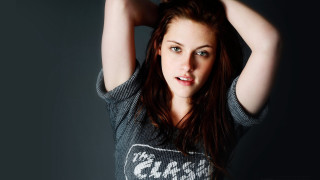Woman long hair posing hands 6 - photo free wallpaper