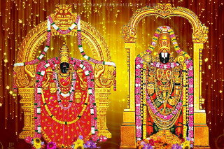 God golden room flowers red - a red curtain behind free wallpaper