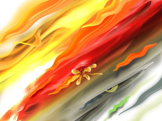 Red painting artwork canvas color - end free wallpaper