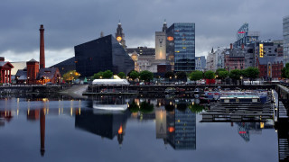 City tall buildings water boat 4 - david chipperfield free wallpaper