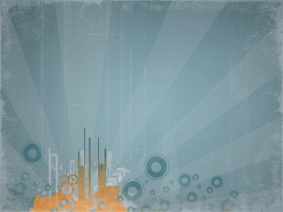 Grungy background yellow blue circles 3 - aaron douglas free wallpaper