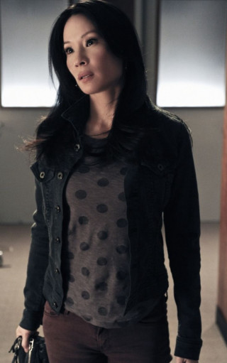 Eve ryder black jacket polka - a serious look free wallpaper