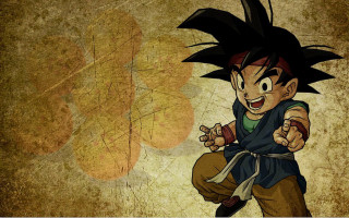 Cartoon character black hair green - a pair of scissors free wallpaper