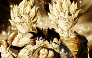 Young gohan group sky stars - young free wallpaper