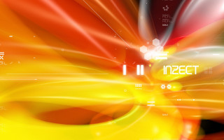 Colorful abstract background text flower 3 - interactive free wallpaper