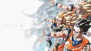 Anime characters flying arms out - a group of anime characters free wallpaper
