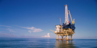 Large crane boat ocean blue - large free wallpaper for desktop