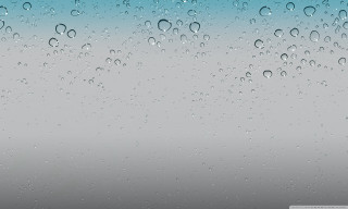 Window waterdrops blue sky white - background free wallpaper