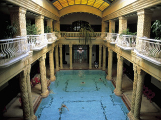 Indoor swimming pool columns skylight 3 - aladár körösfőikriesch free wallpaper