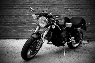 Motorcycle brick wall light black - coppo di marcovaldo free wallpaper