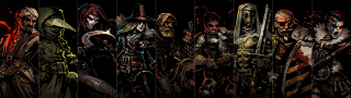 Group people black background red 3 - brom free wallpaper