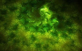 Green yellow swirl black background 2 - subsurface free wallpaper